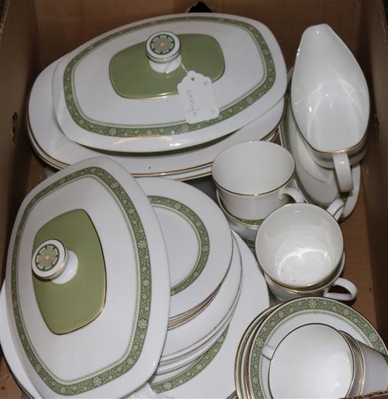 Royal Doulton Rondelay pattern part dinner and tea service(-)